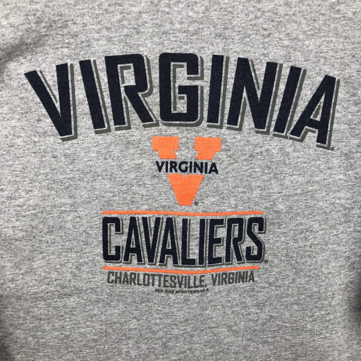 DELTA/デルタ University of Virginia  ロングTシャツ ロンT