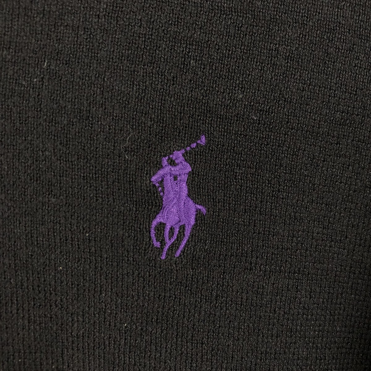 Ralph Lauren/ラルフローレン POLO by Ralph Lauren Vネック コットンニットセーター