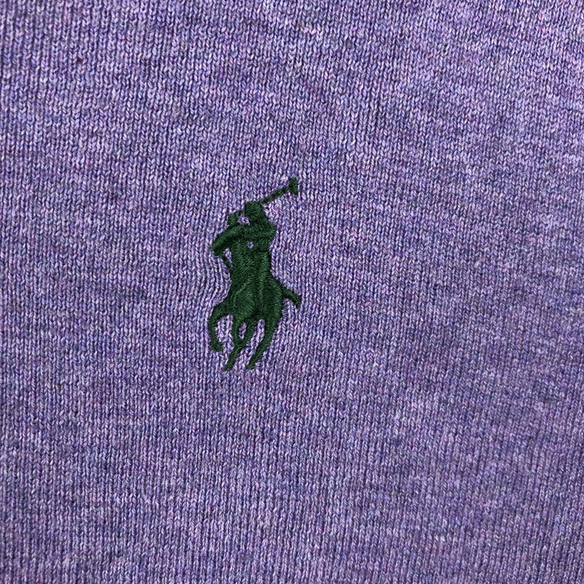Ralph Lauren/ラルフローレン POLO by Ralph Lauren Vネック コットンニットセーター