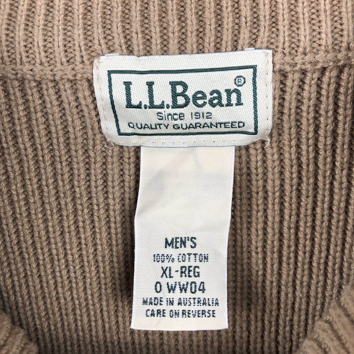 L.L.Bean/エルエルビーン コットンニットセーター
