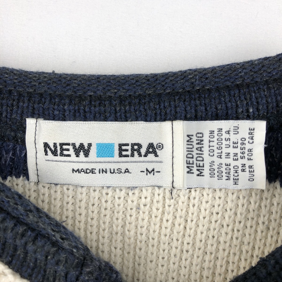 NEW ERA/ニューエラ コットンニットセーター