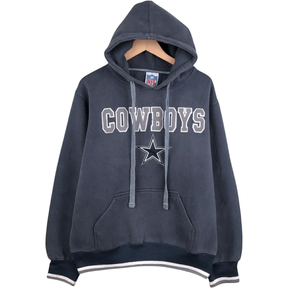 NFL DALLAS COWBOYS ダラスカウボーイズ スウェットプルオーバーパーカー