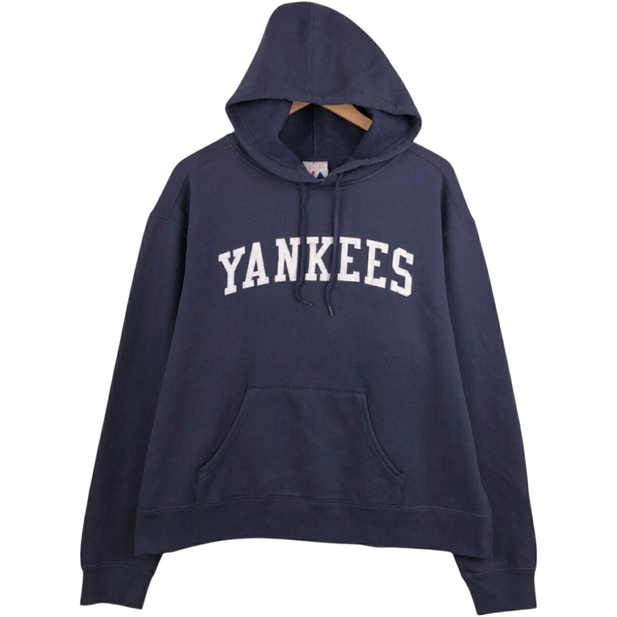 MAJESTIC MLB NEW YORK YANKEES ニューヨークヤンキース スウェットプルオーバーパーカー