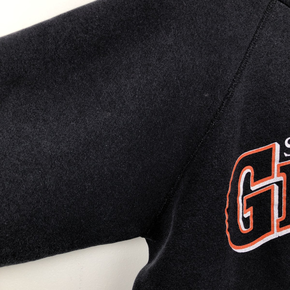 古着 90年代 ヘインズ Hanes MLB SAN FRANCISCO GIANTS サンフランシスコジャイアンツ スウェットプルオーバーパーカー USA製 メンズL相当 ヴィンテージ /eaa678792 【中古】 【261010】