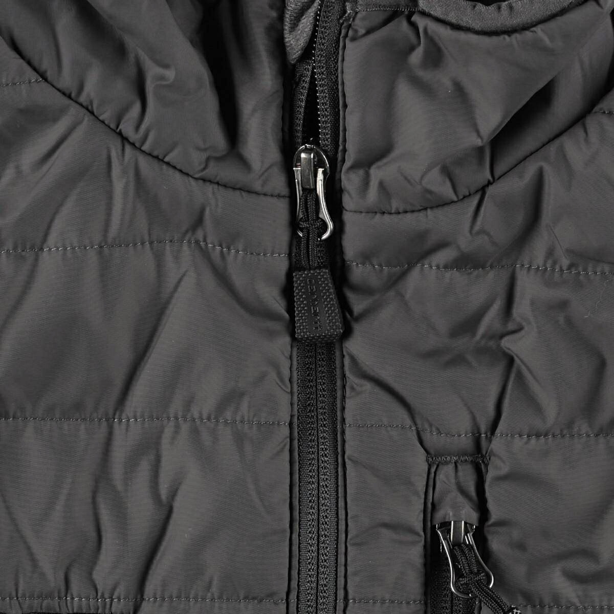 古着 カーハート Carhartt Warfel Construction ワーフェル コンストラクション アドバタイジング 中綿ベスト メンズL相当 /eaa678884 【中古】 【261016】