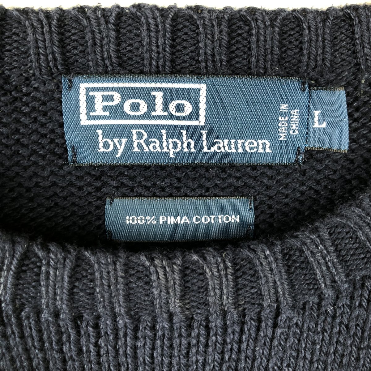 Ralph Lauren/ラルフローレン POLO by Ralph Lauren コットンニットセーター