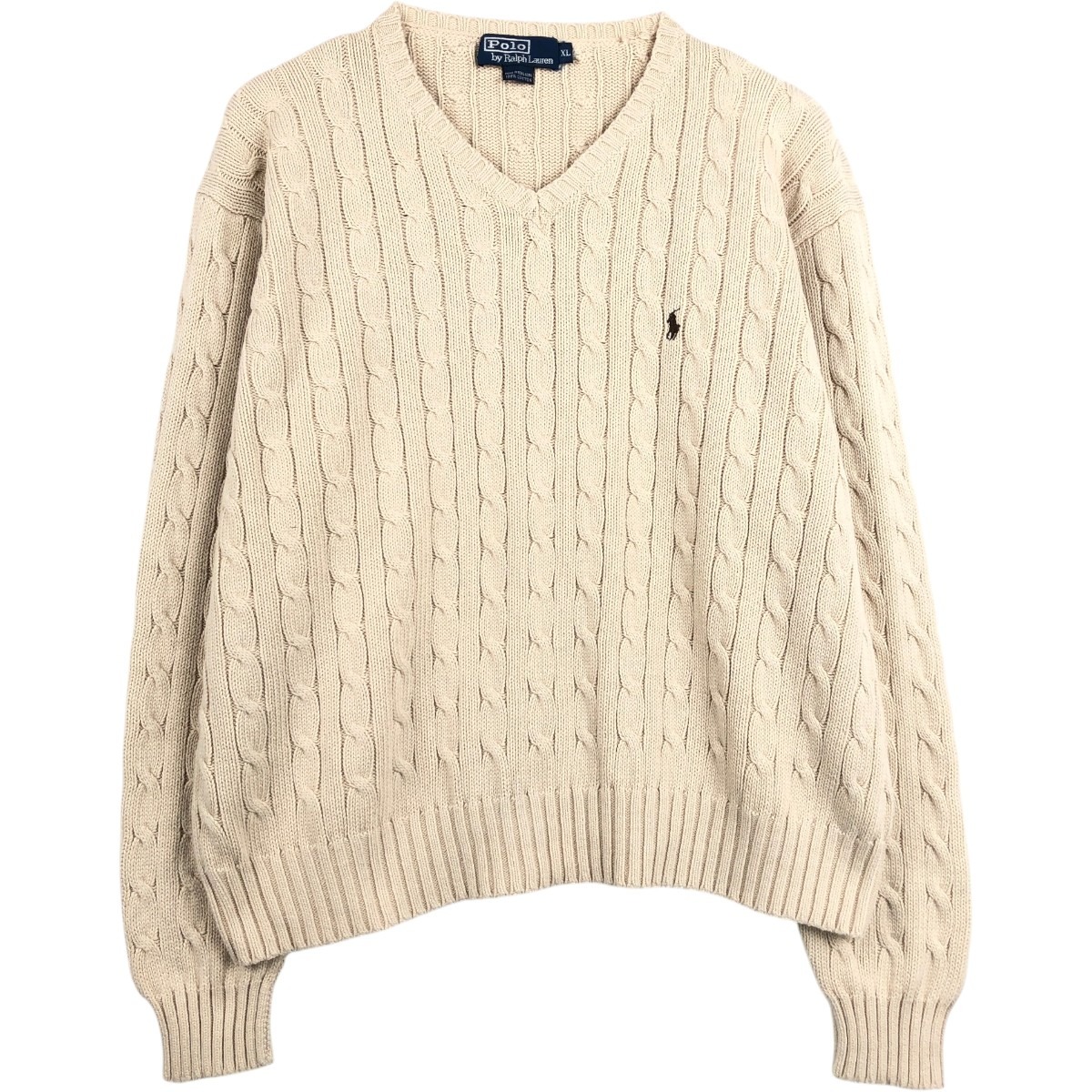 Ralph Lauren/ラルフローレン POLO by Ralph Lauren Vネック ニットセーター