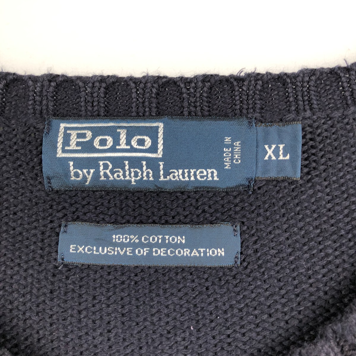 Ralph Lauren/ラルフローレン POLO by Ralph Lauren コットンニットセーター