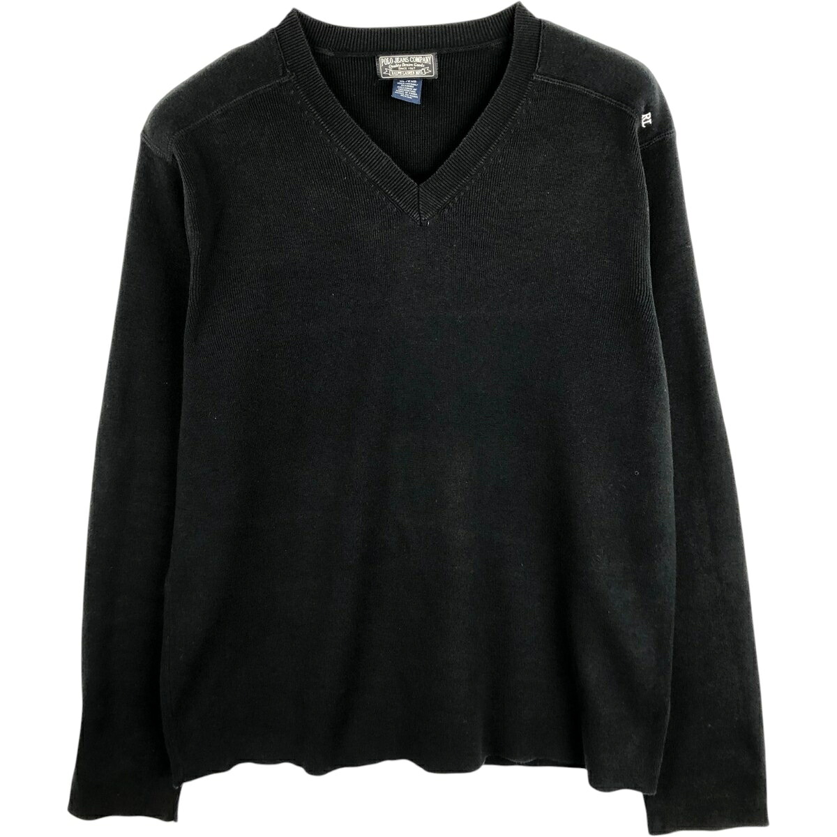 Ralph Lauren/ラルフローレン POLO JEANS COMPANY Vネック コットンニットセーター