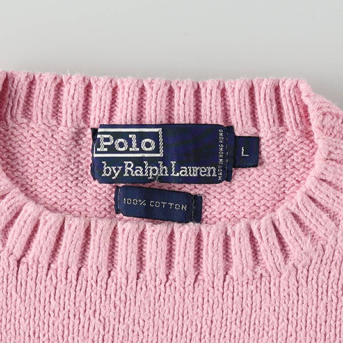 Ralph Lauren/ラルフローレン POLO by Ralph Lauren コットンニットセーター