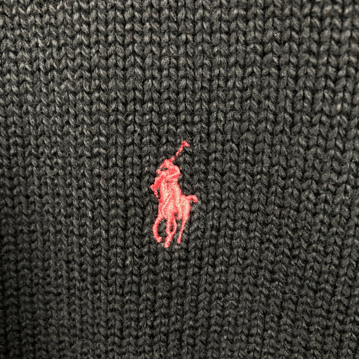 Ralph Lauren/ラルフローレン POLO by Ralph Lauren Vネック コットンニットセーター