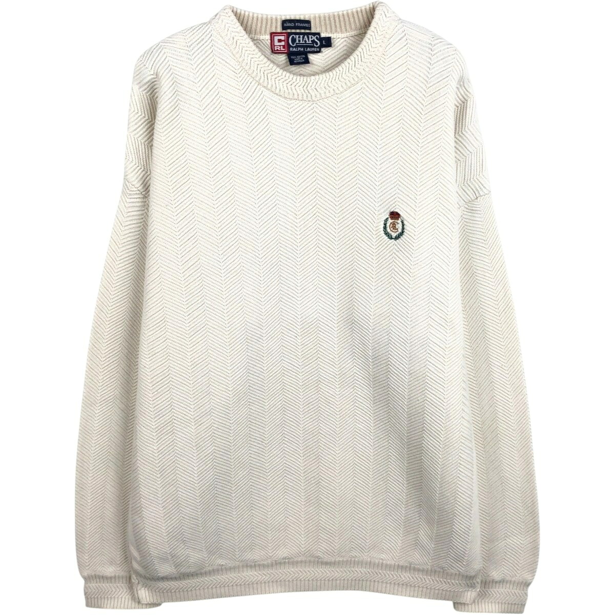Ralph Lauren/ラルフローレン CHAPS チャップス コットンニットセーター