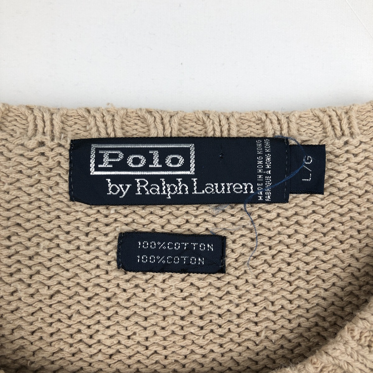 Ralph Lauren/ラルフローレン POLO by Ralph Lauren コットンニットセーター