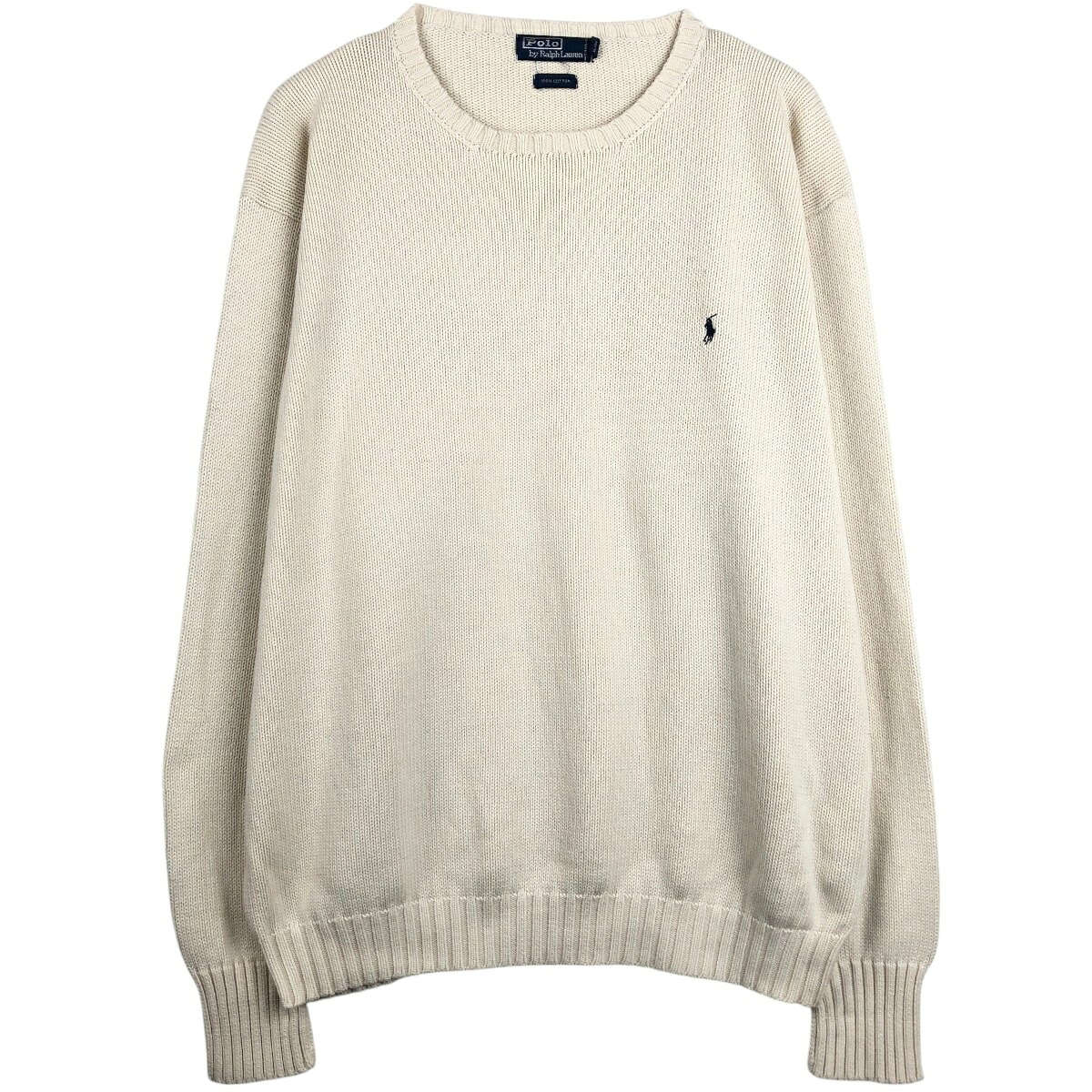 Ralph Lauren/ラルフローレン POLO by Ralph Lauren コットンニットセーター