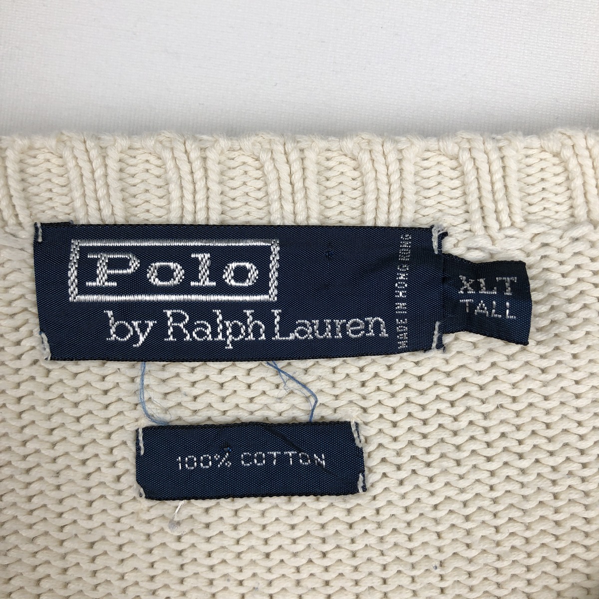 Ralph Lauren/ラルフローレン POLO by Ralph Lauren コットンニットセーター