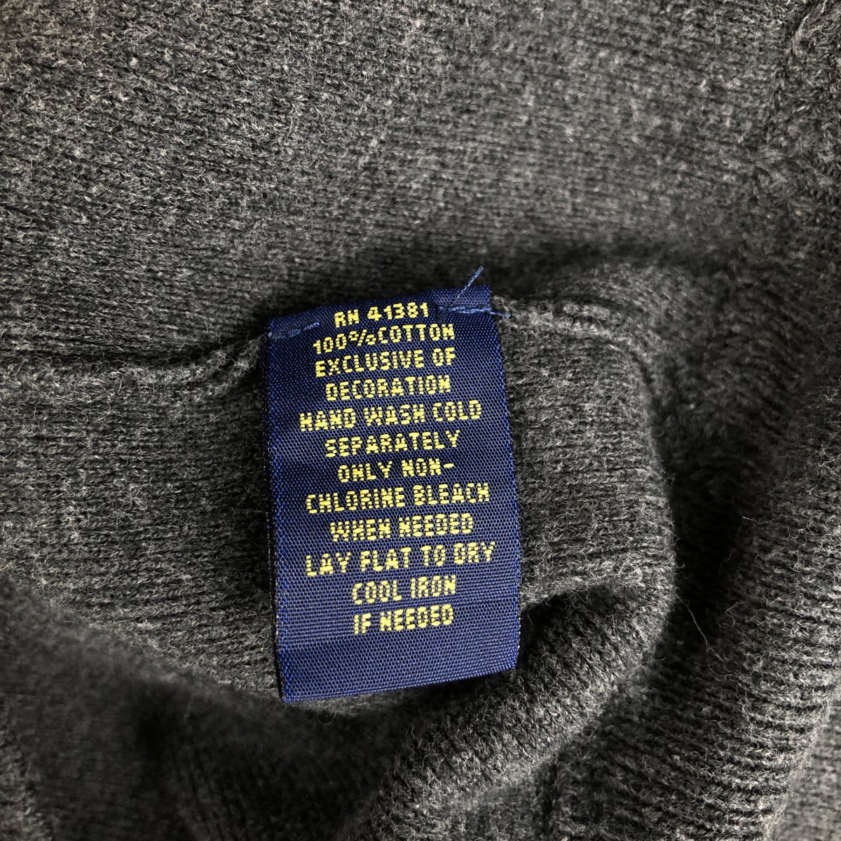 Ralph Lauren/ラルフローレン POLO RALPH LAUREN コットンニットセーター