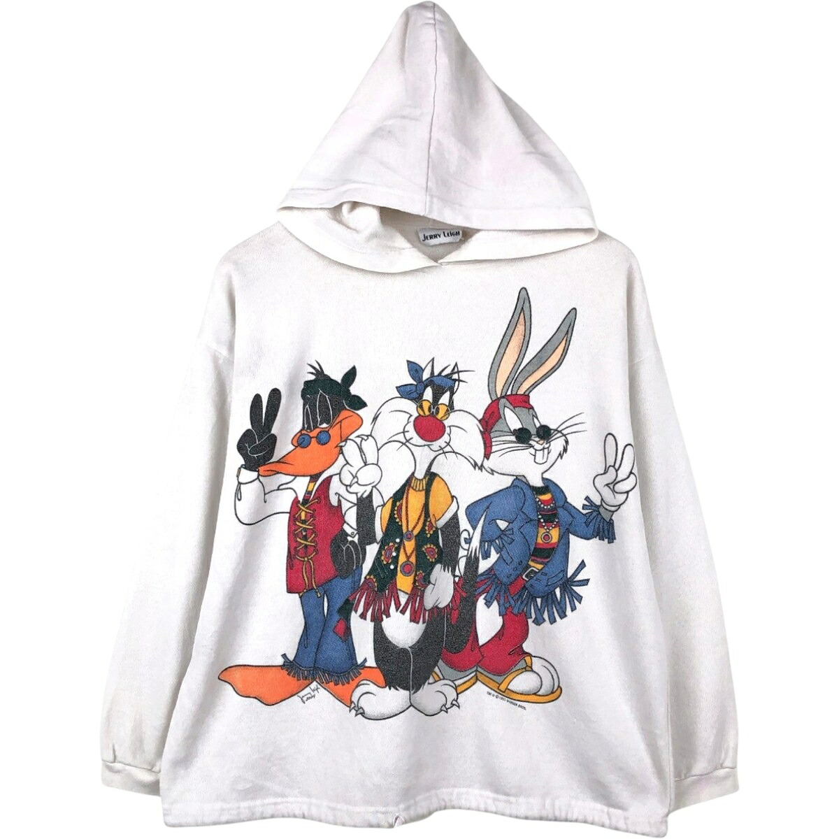 JERRY LEIGH LOONEY TUNES ルーニーテューンズ  キャラクター スウェットプルオーバーパーカー