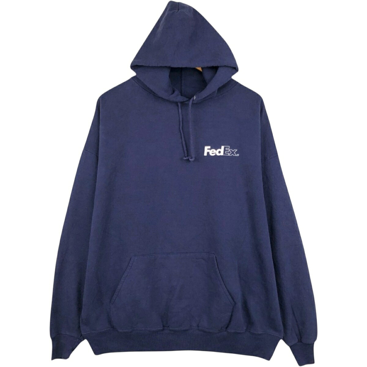 Jerzees/ジャージーズ FedEx フェデックス アドバタイジング スウェットプルオーバーパーカー