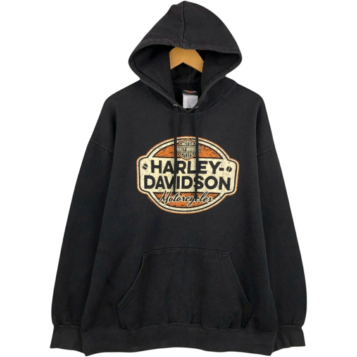 Harley-Davidson/ハーレーダビッドソン アドバタイジング スウェットプルオーバーパーカー