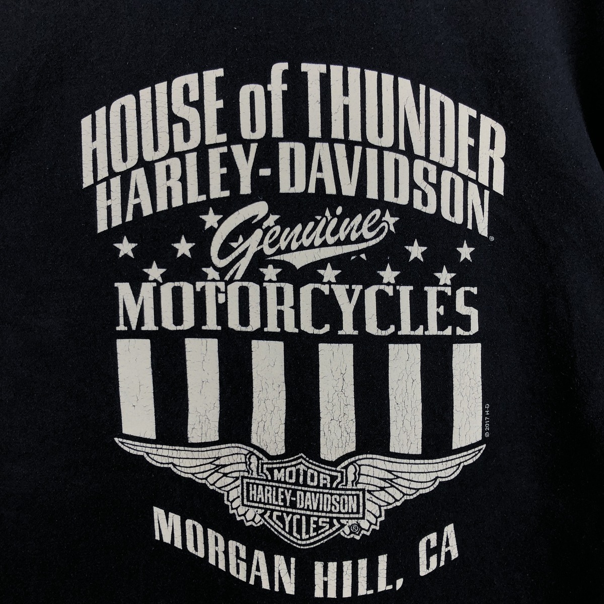 Harley-Davidson/ハーレーダビッドソン アドバタイジング スウェットプルオーバーパーカー