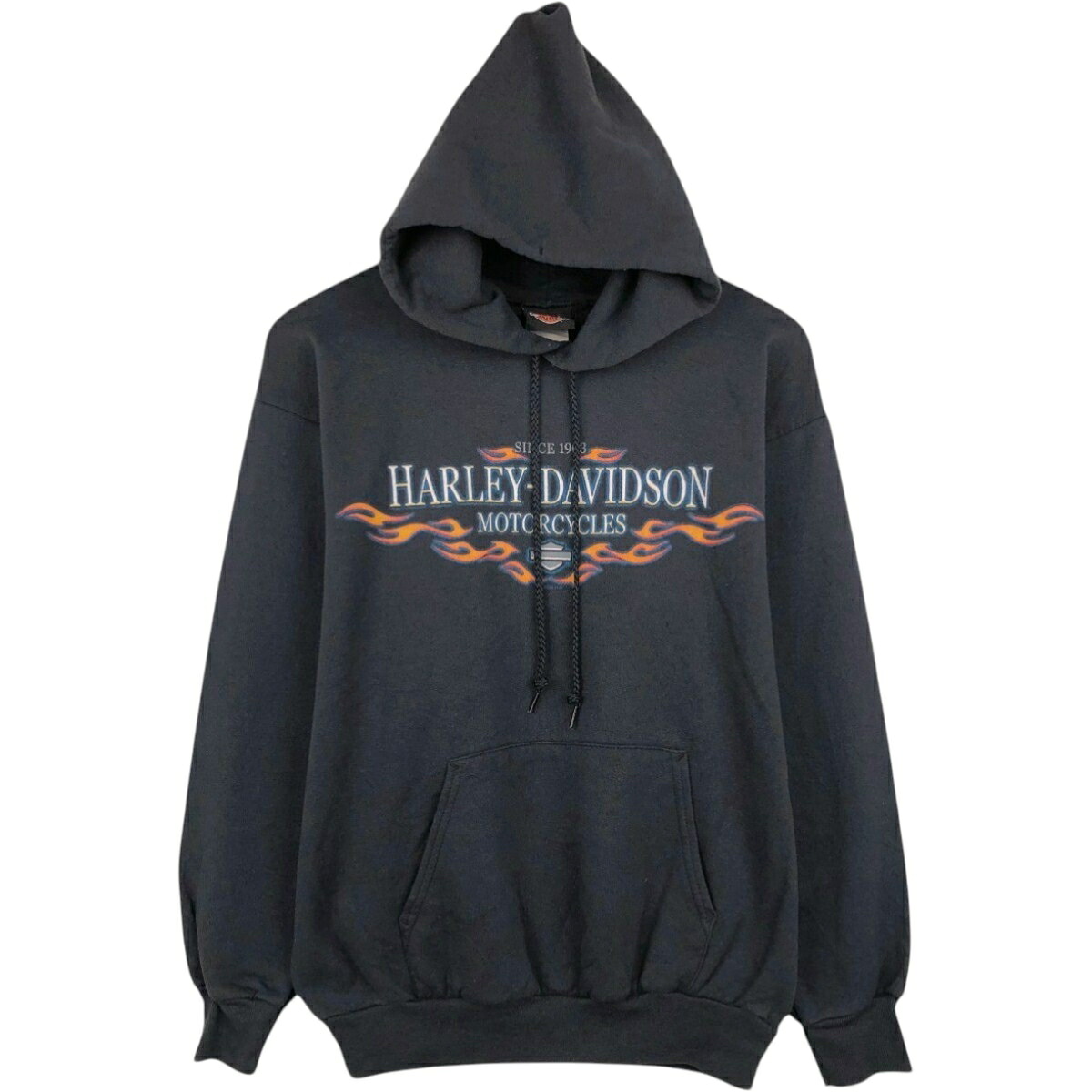 Harley-Davidson/ハーレーダビッドソン アドバタイジング スウェットプルオーバーパーカー