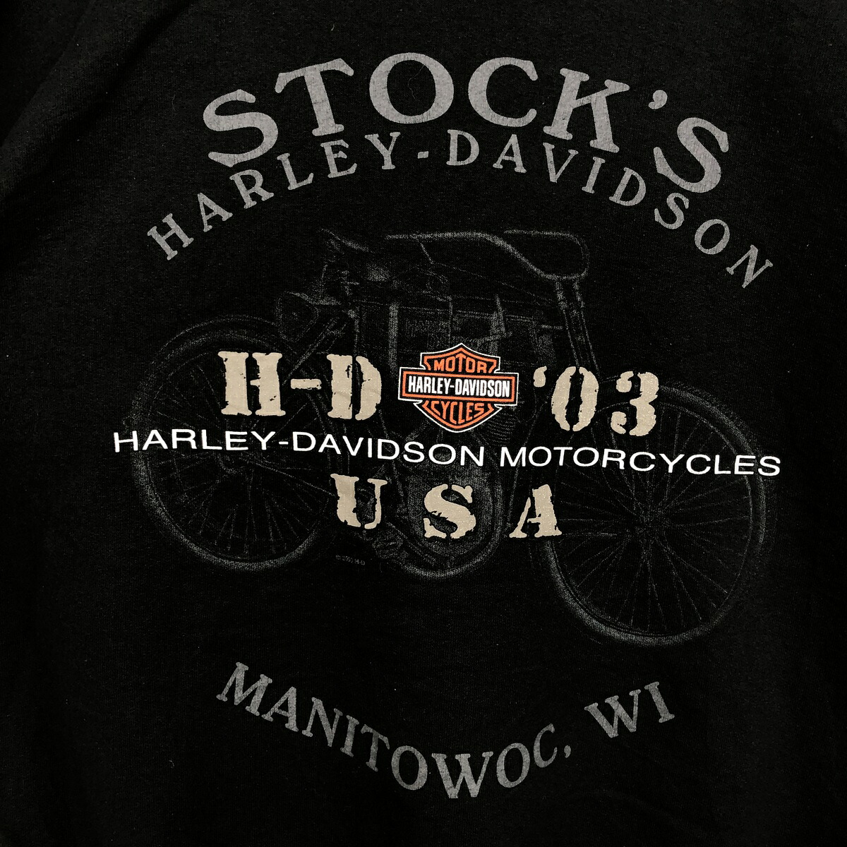 Harley-Davidson/ハーレーダビッドソン アドバタイジング スウェットプルオーバーパーカー