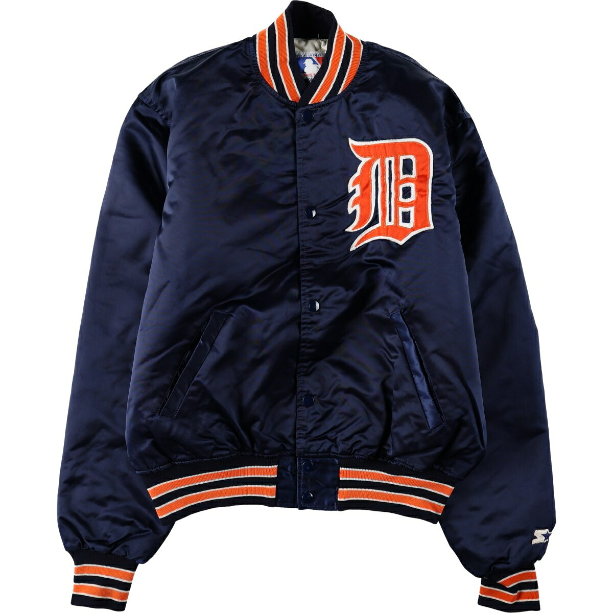 Starter/スターター MLB DETROIT TIGERS デトロイトタイガース ナイロンスタジャン アワードジャケット バーシティジャケット