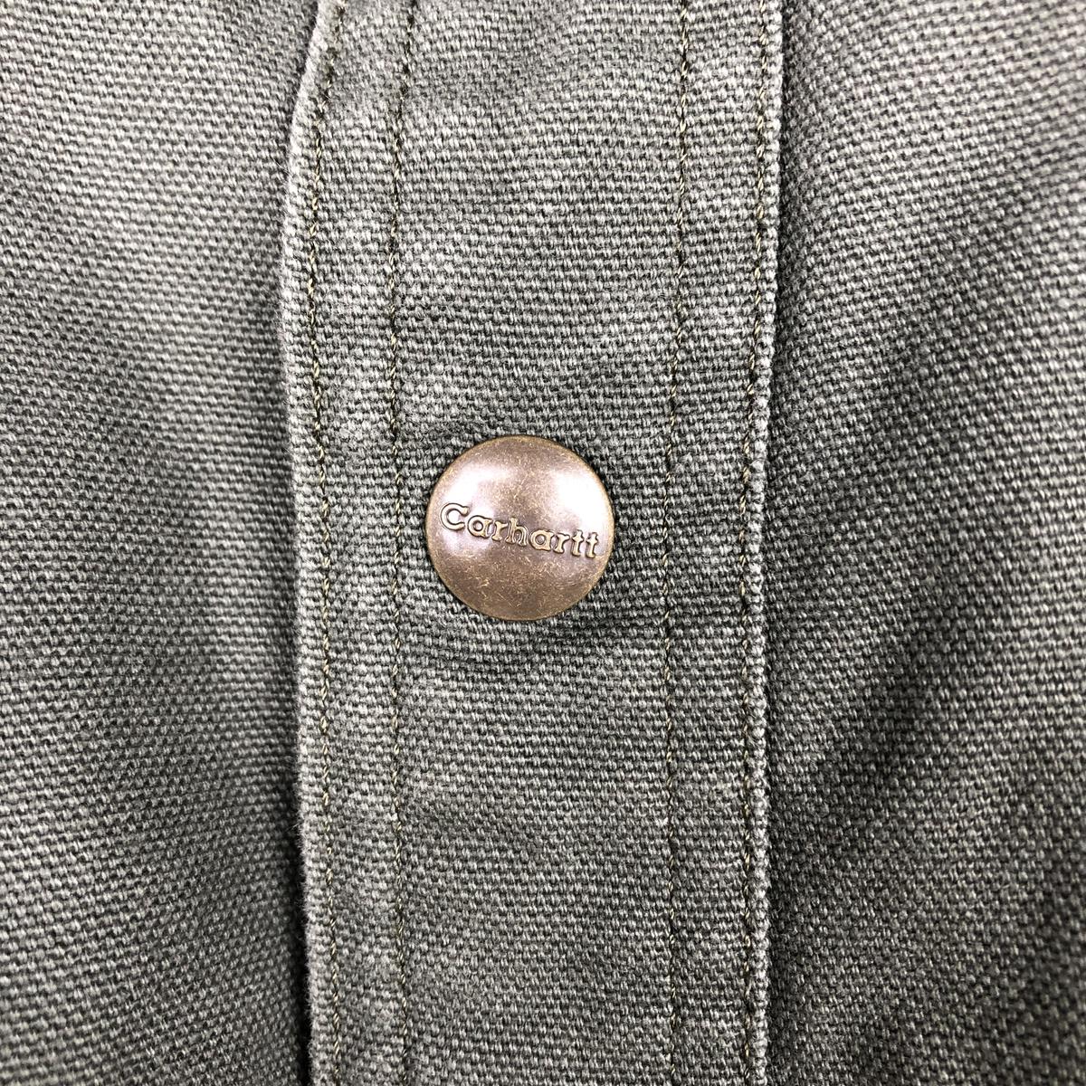 古着 カーハート Carhartt 長袖 ダックワークシャツ メンズL相当 /eaa679089 【中古】 【261011】