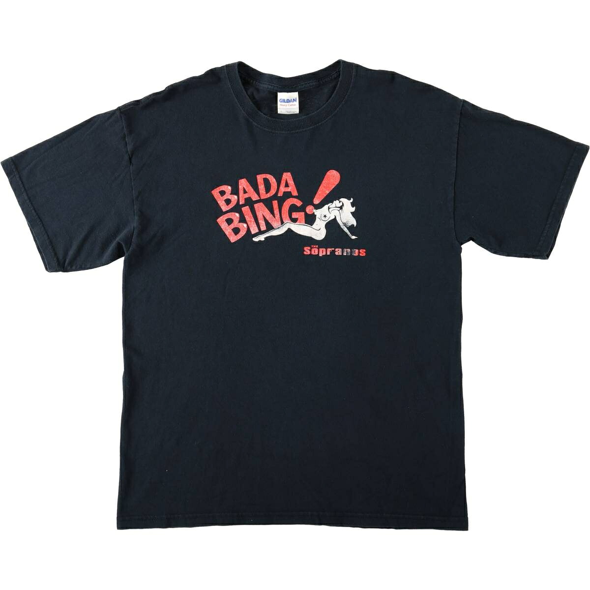 GILDAN/ギルダン The Sopranos ザソプラノズ哀愁のマフィア Bada Bing 映画 ムービーTシャツ