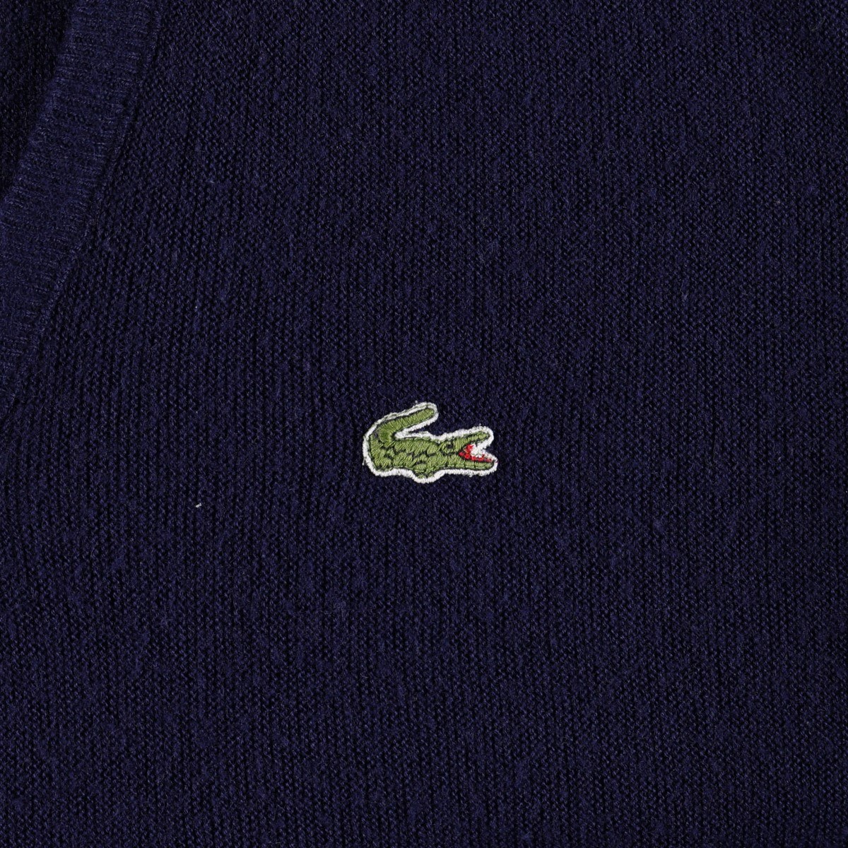 LACOSTE/ラコステ IZOD Vネック アクリルニットセーター