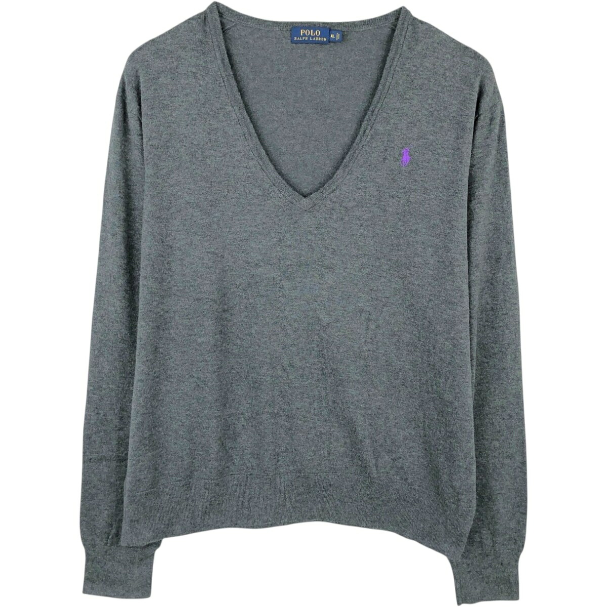 Ralph Lauren/ラルフローレン POLO RALPH LAUREN Vネック コットンニットセーター