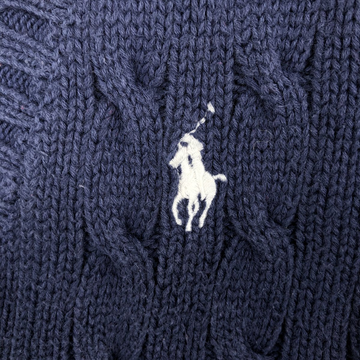 Ralph Lauren/ラルフローレン RALPH LAUREN SPORT Vネック コットンニットセーター