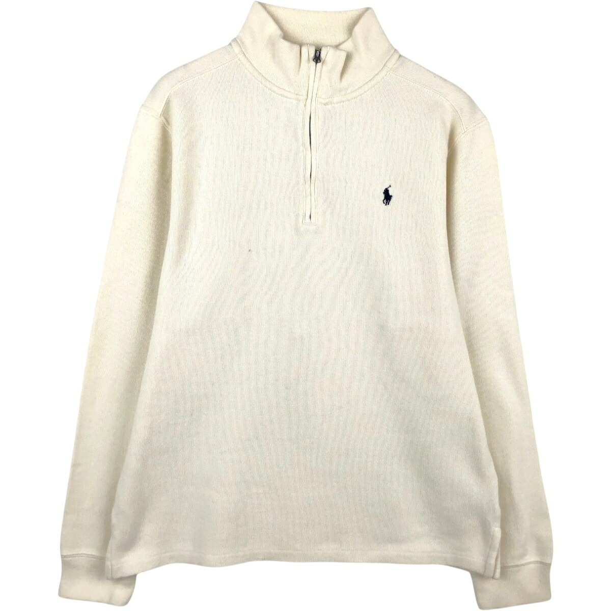 Ralph Lauren/ラルフローレン POLO RALPH LAUREN コットンニットハーフジップセーター