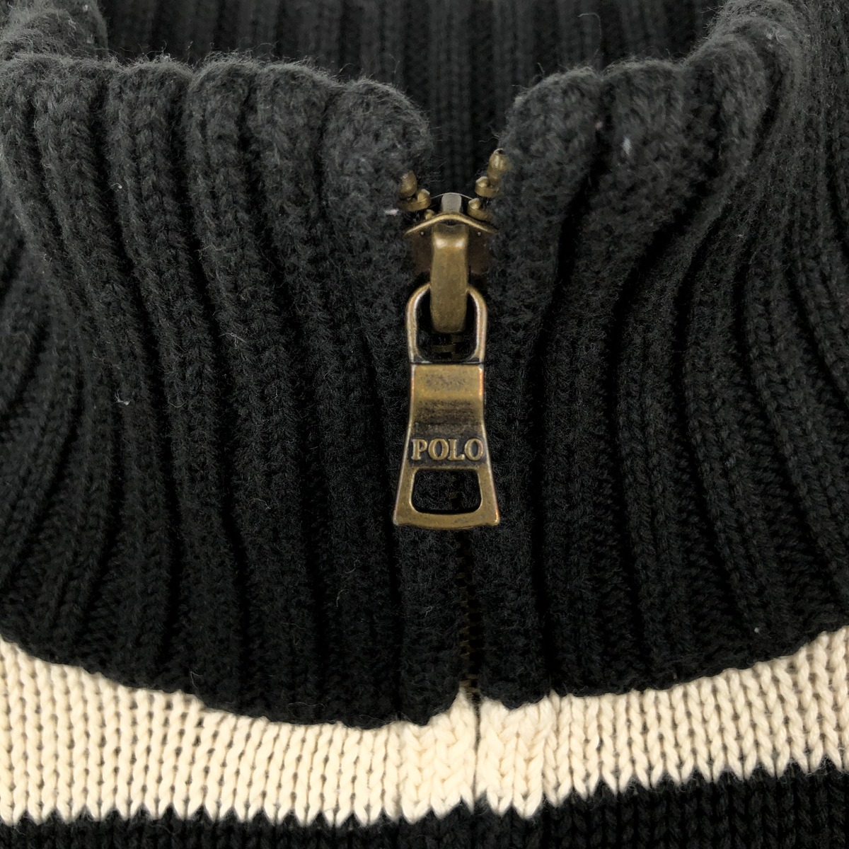 Ralph Lauren/ラルフローレン POLO by Ralph Lauren コットンニットハーフジップセーター