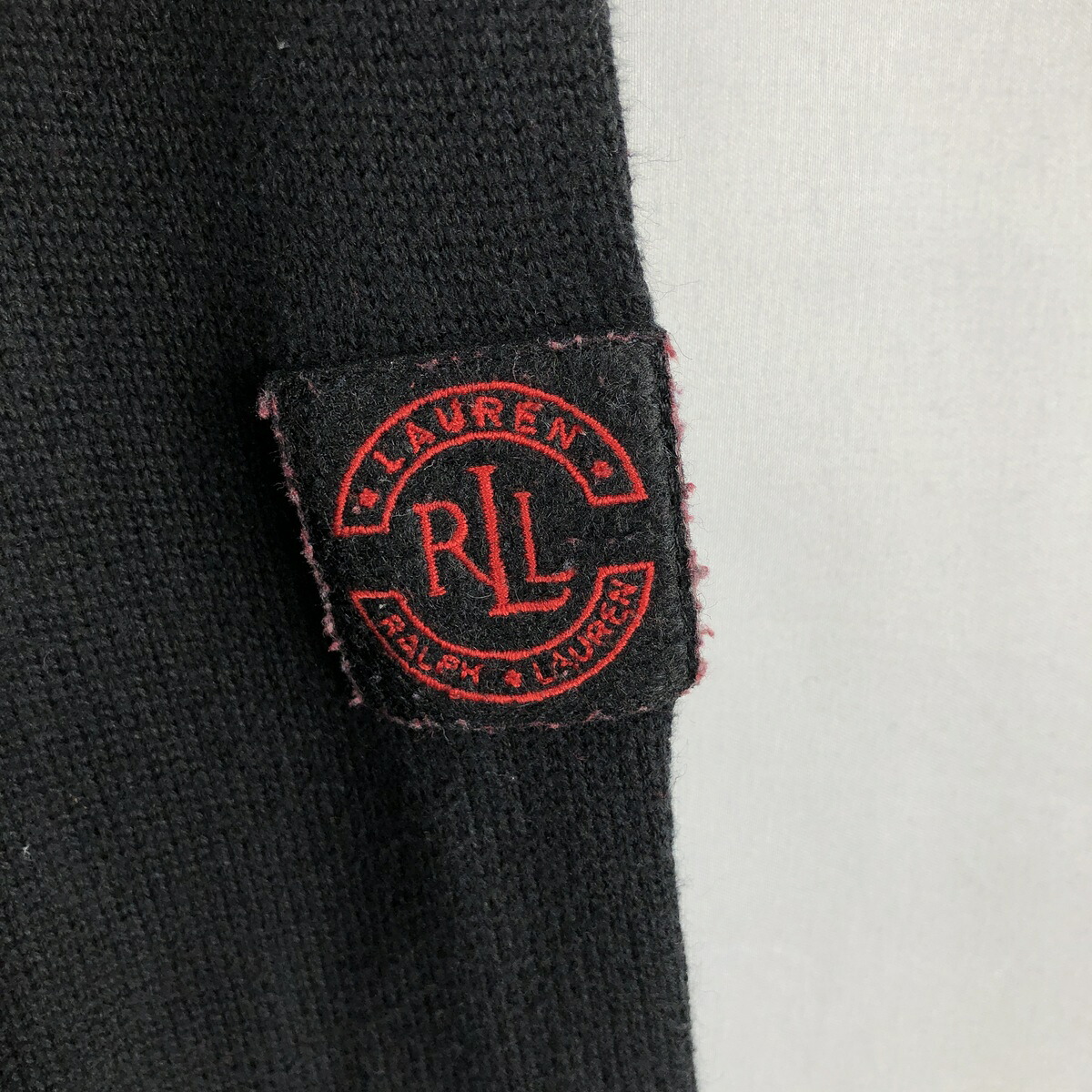 Ralph Lauren/ラルフローレン LAUREN ローレン コットンニットハーフジップセーター