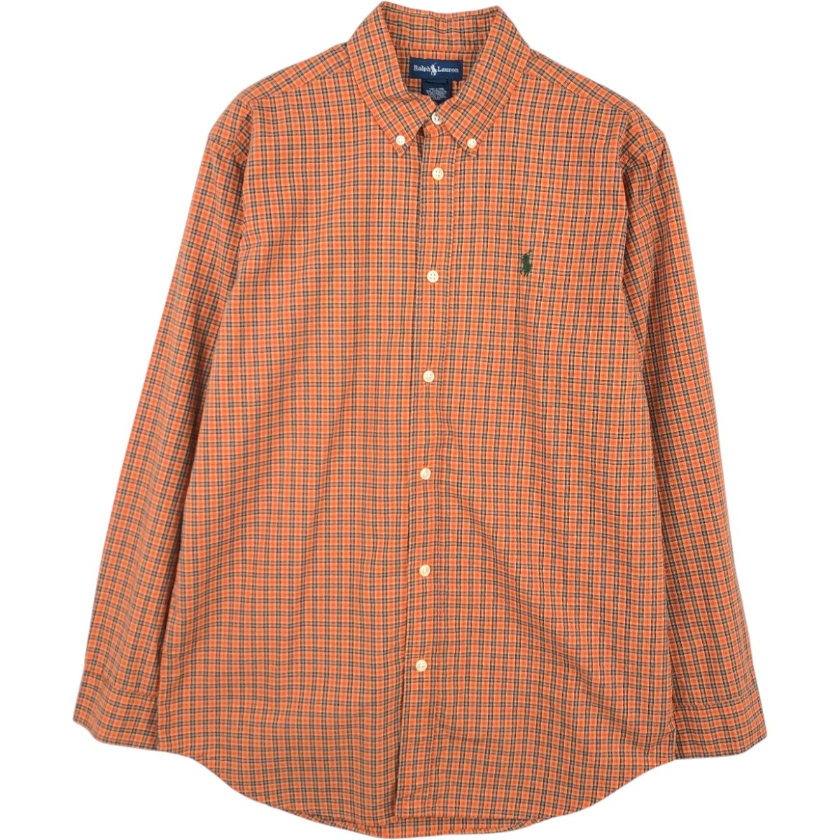 Ralph Lauren/ラルフローレン 長袖 ボタンダウンチェックシャツ