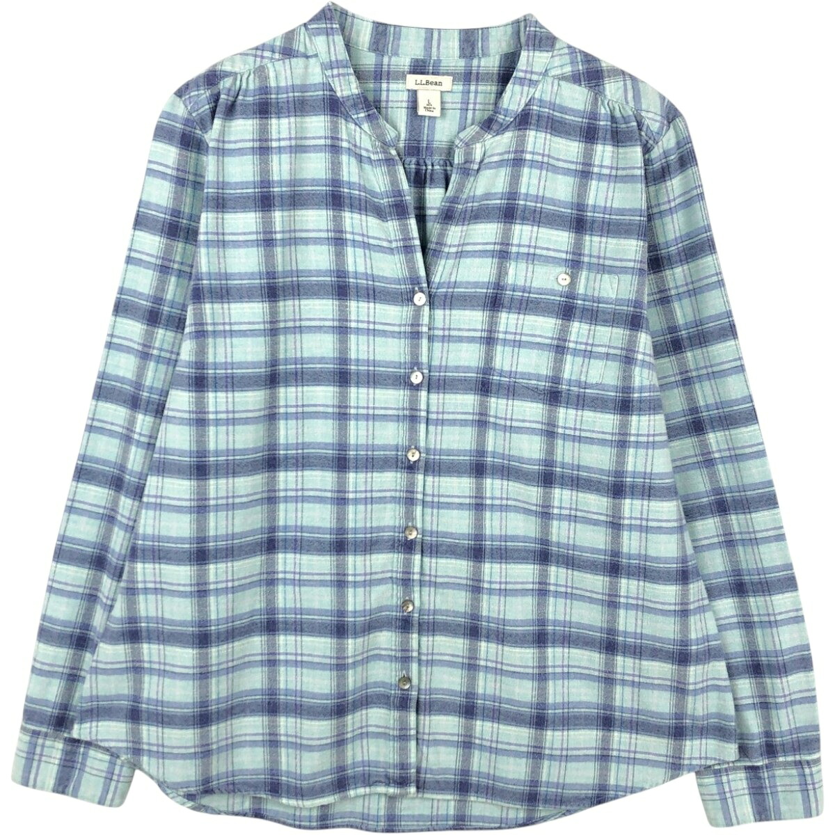 L.L.Bean/エルエルビーン 長袖 フランネルチェックシャツ