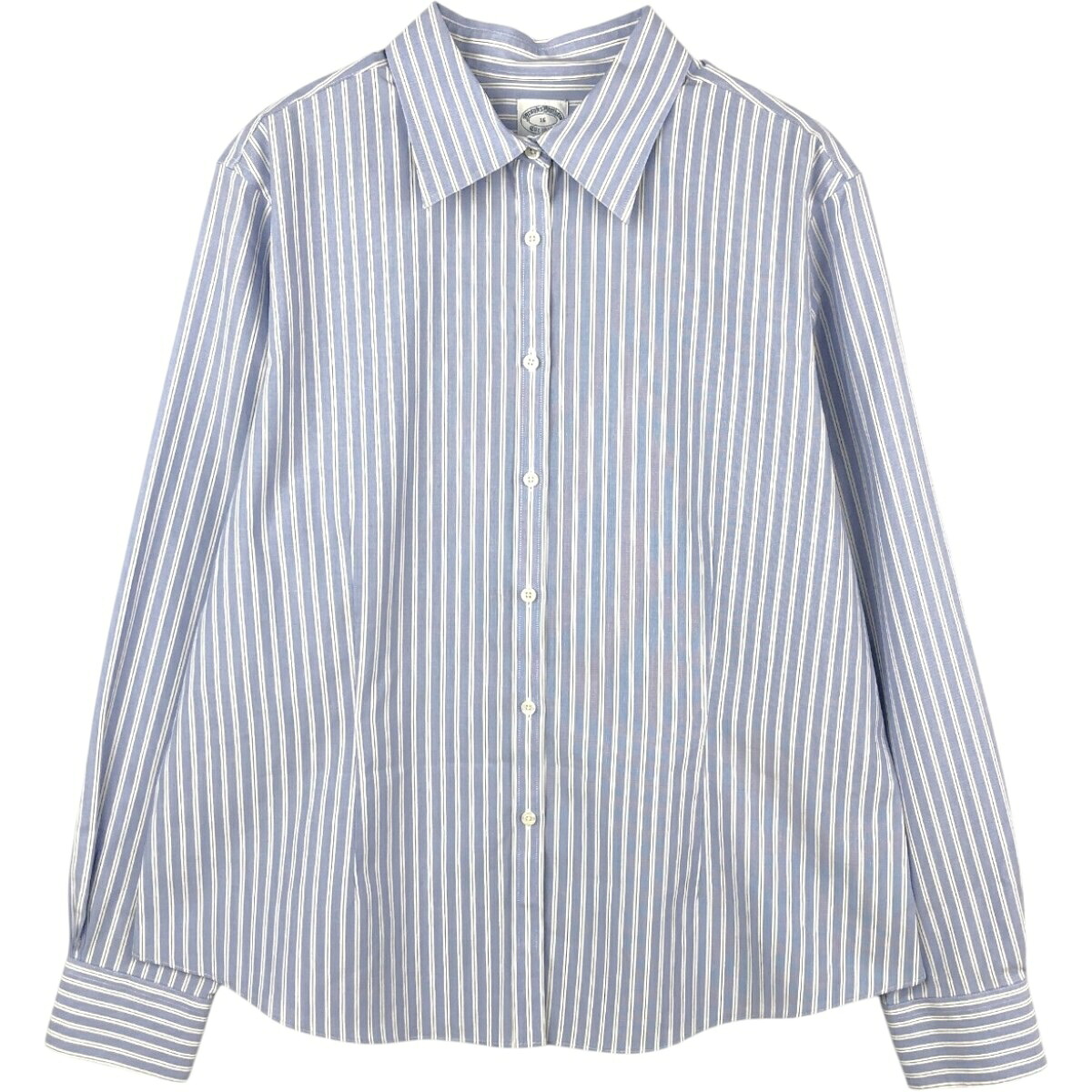 Brooks Brothers/ブルックスブラザーズ Est.1818 長袖 コットンストライプシャツ