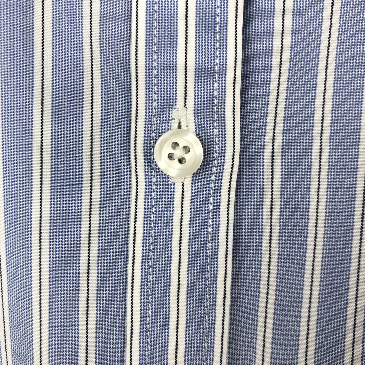 Brooks Brothers/ブルックスブラザーズ Est.1818 長袖 コットンストライプシャツ