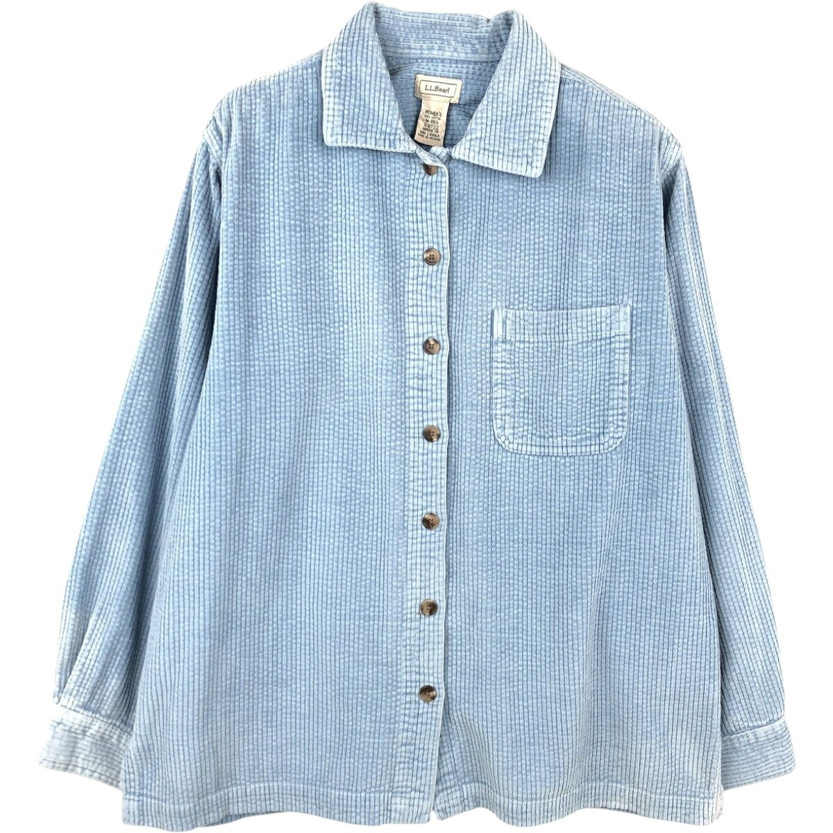 L.L.Bean/エルエルビーン 長袖 コーデュロイシャツ