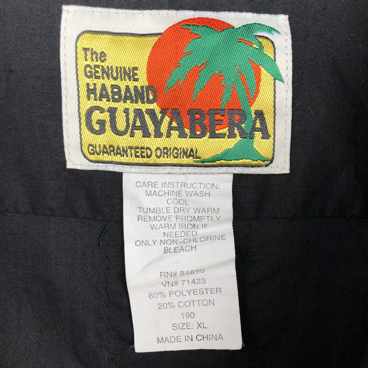 GUAYABERA 半袖 メキシカンシャツ キューバシャツ