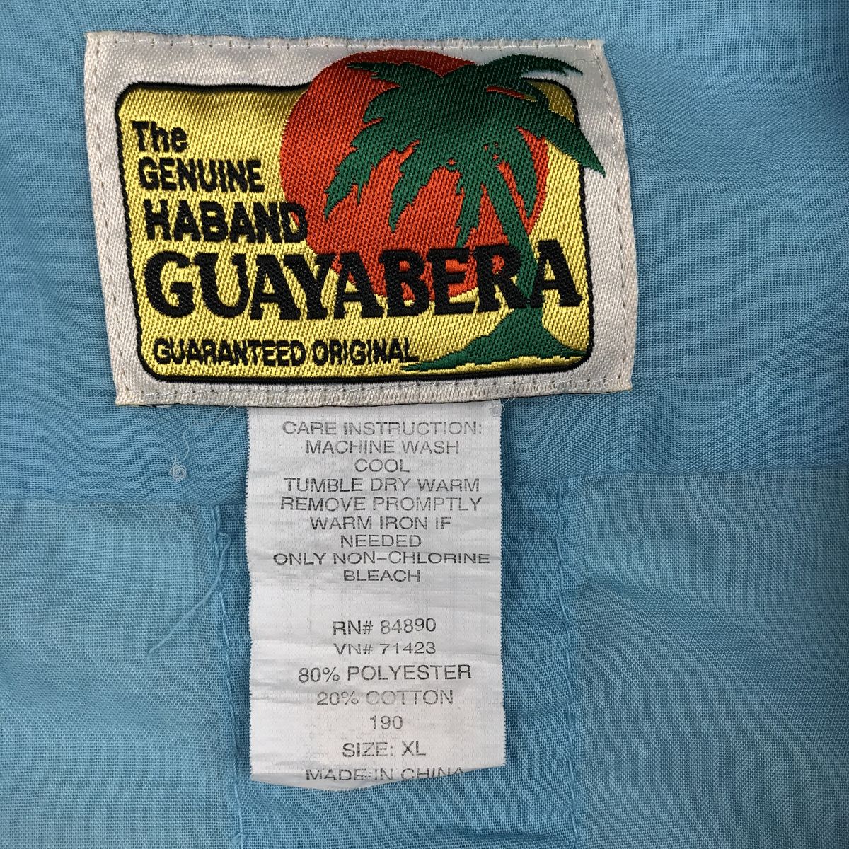 GUAYABERA 半袖 メキシカンシャツ キューバシャツ