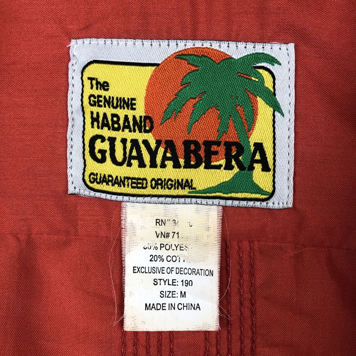 GUAYABERA 半袖 メキシカンシャツ キューバシャツ
