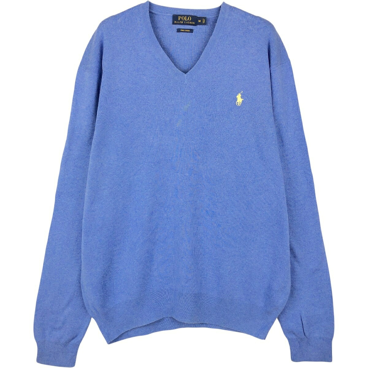 Ralph Lauren/ラルフローレン POLO RALPH LAUREN  Vネック ピマコットンニットセーター