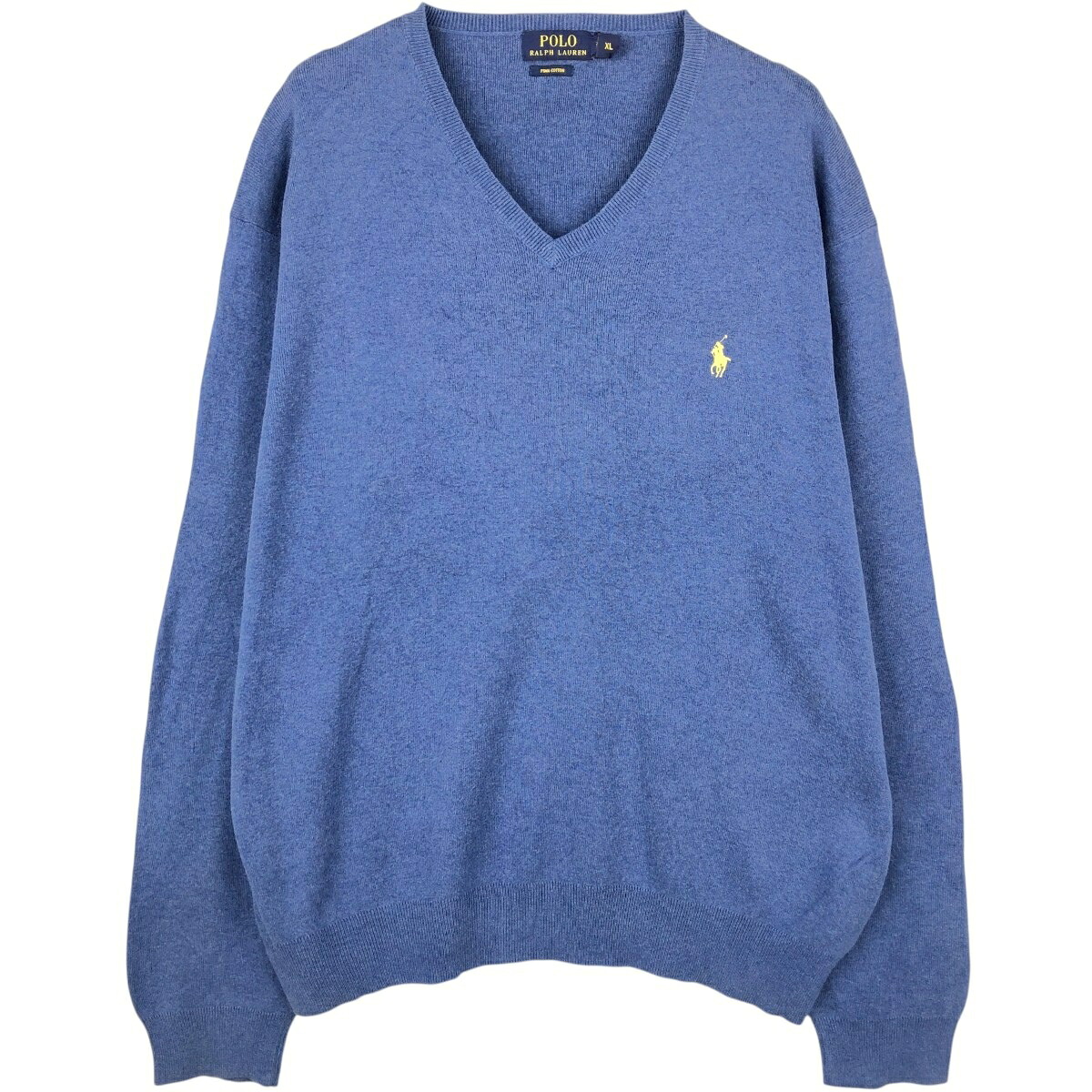 Ralph Lauren/ラルフローレン POLO RALPH LAUREN  Vネック ピマコットンニットセーター