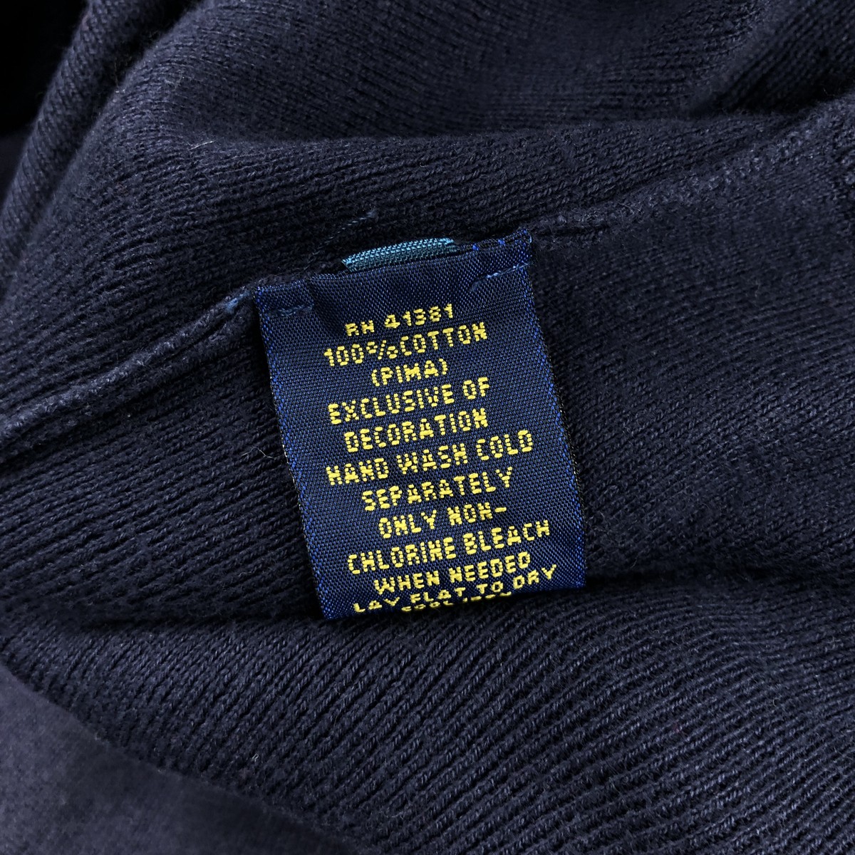 Ralph Lauren/ラルフローレン POLO RALPH LAUREN  Vネック ピマコットンニットセーター