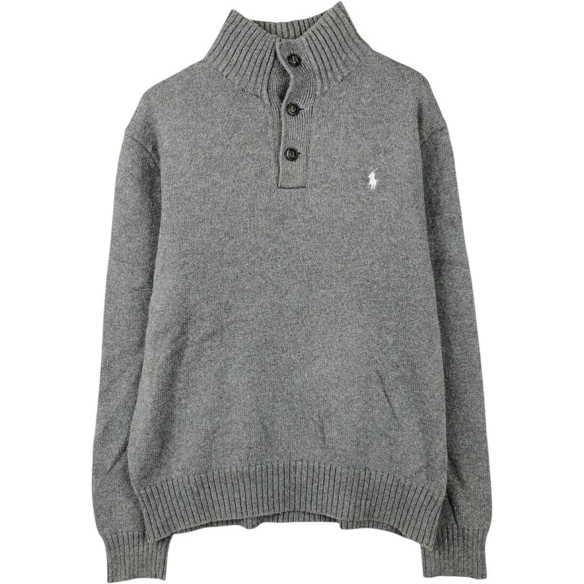 Ralph Lauren/ラルフローレン POLO RALPH LAUREN コットンニットハーフボタンセーター