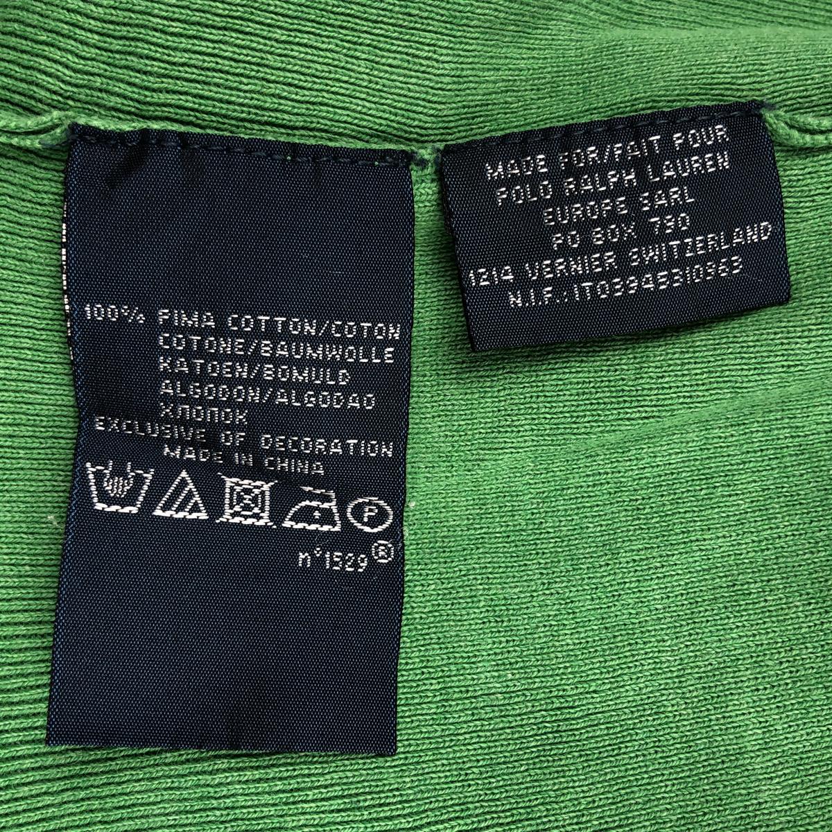 Ralph Lauren/ラルフローレン POLO by Ralph Lauren Vネック ピマコットンニットセーター