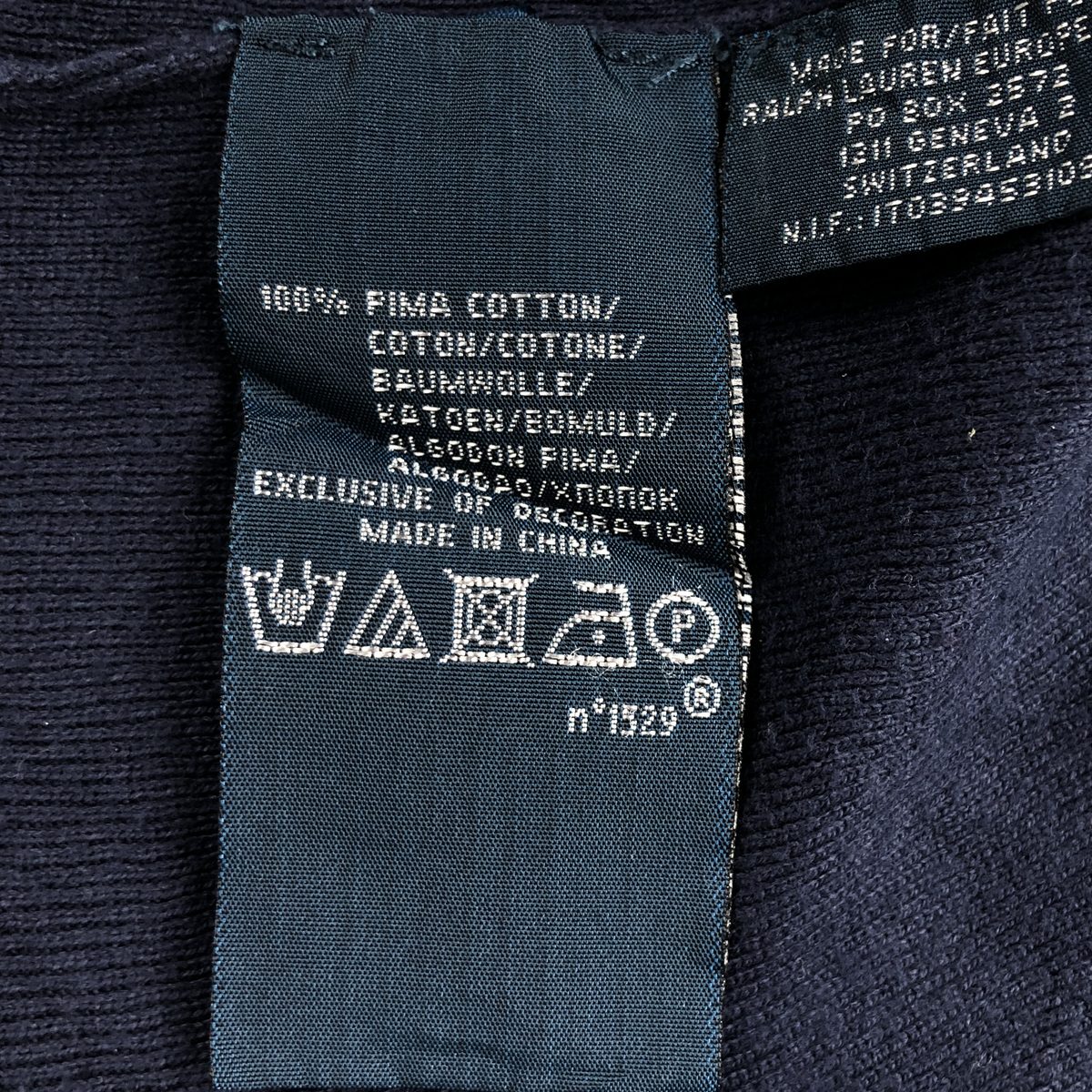 Ralph Lauren/ラルフローレン POLO by Ralph Lauren Vネック ピマコットンニットセーター
