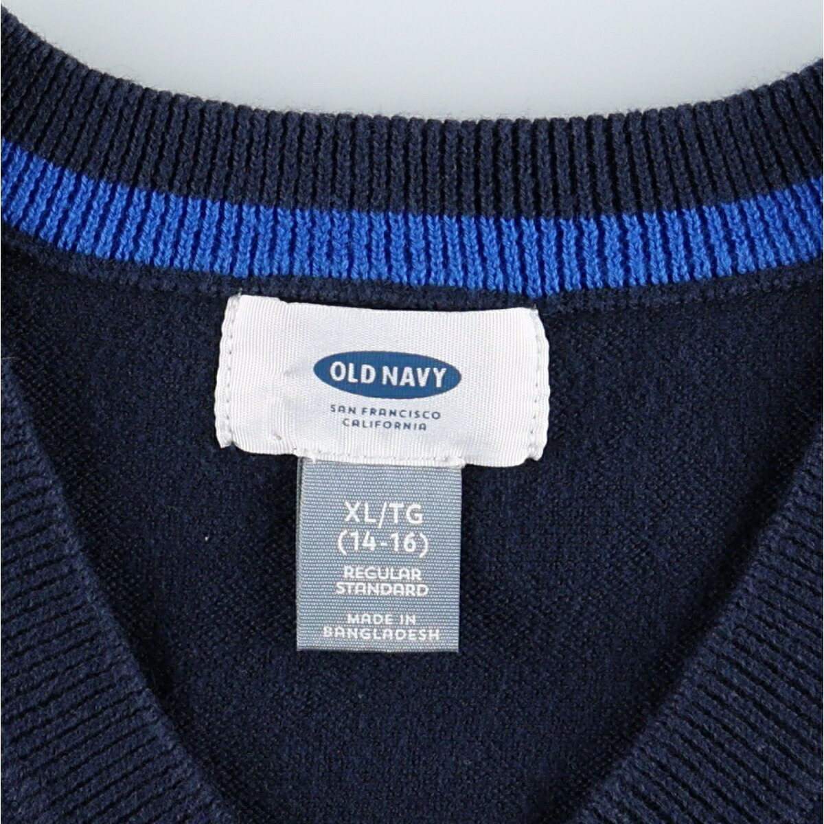 OLD NAVY/オールドネイビー Vネック コットンニットベスト